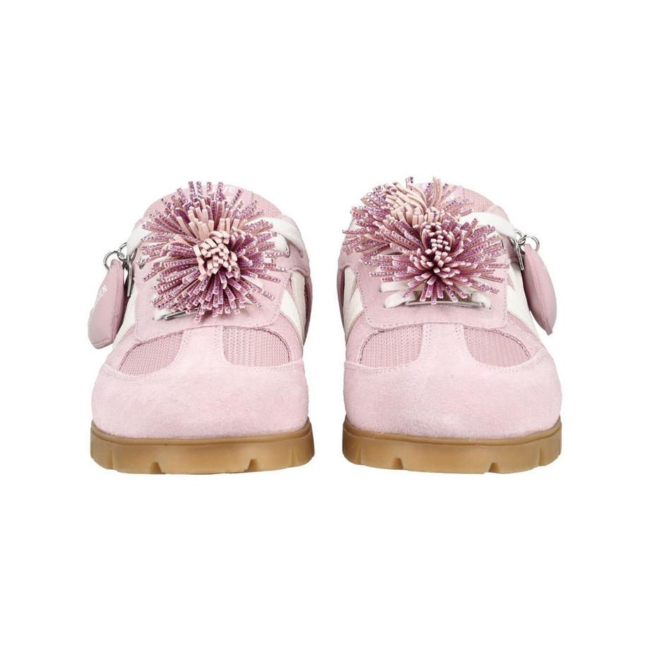 STEVE MADDEN Pantoletten mit Pom-Pom-Detail  