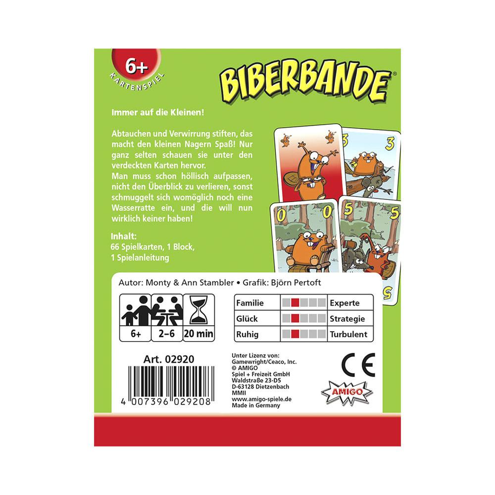 Amigo  Biberbande Kartenspiel 