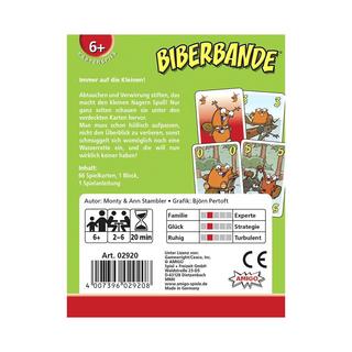 Amigo  Biberbande Kartenspiel 