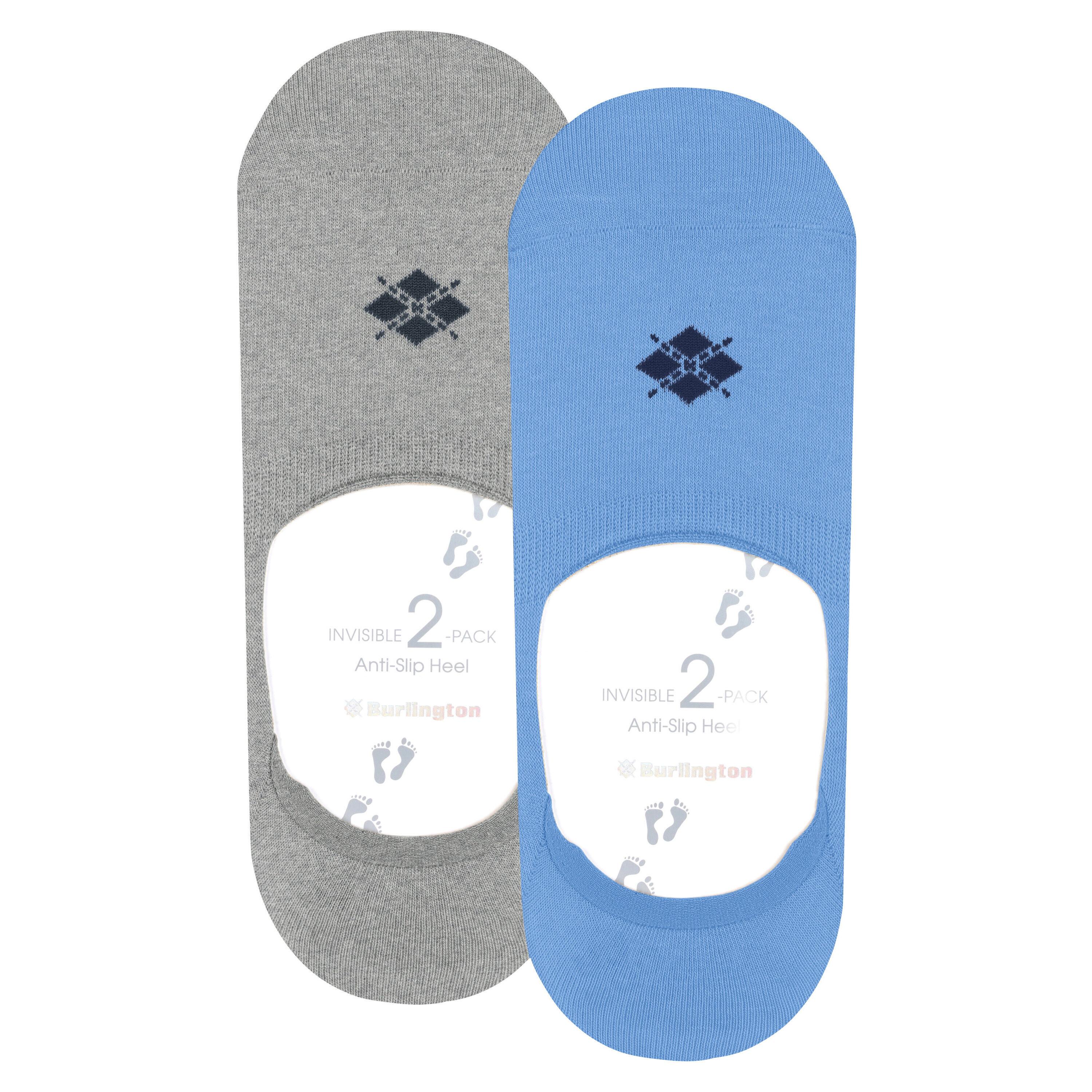 Burlington  lot de 2 chaussettes protège-pieds  everyday 