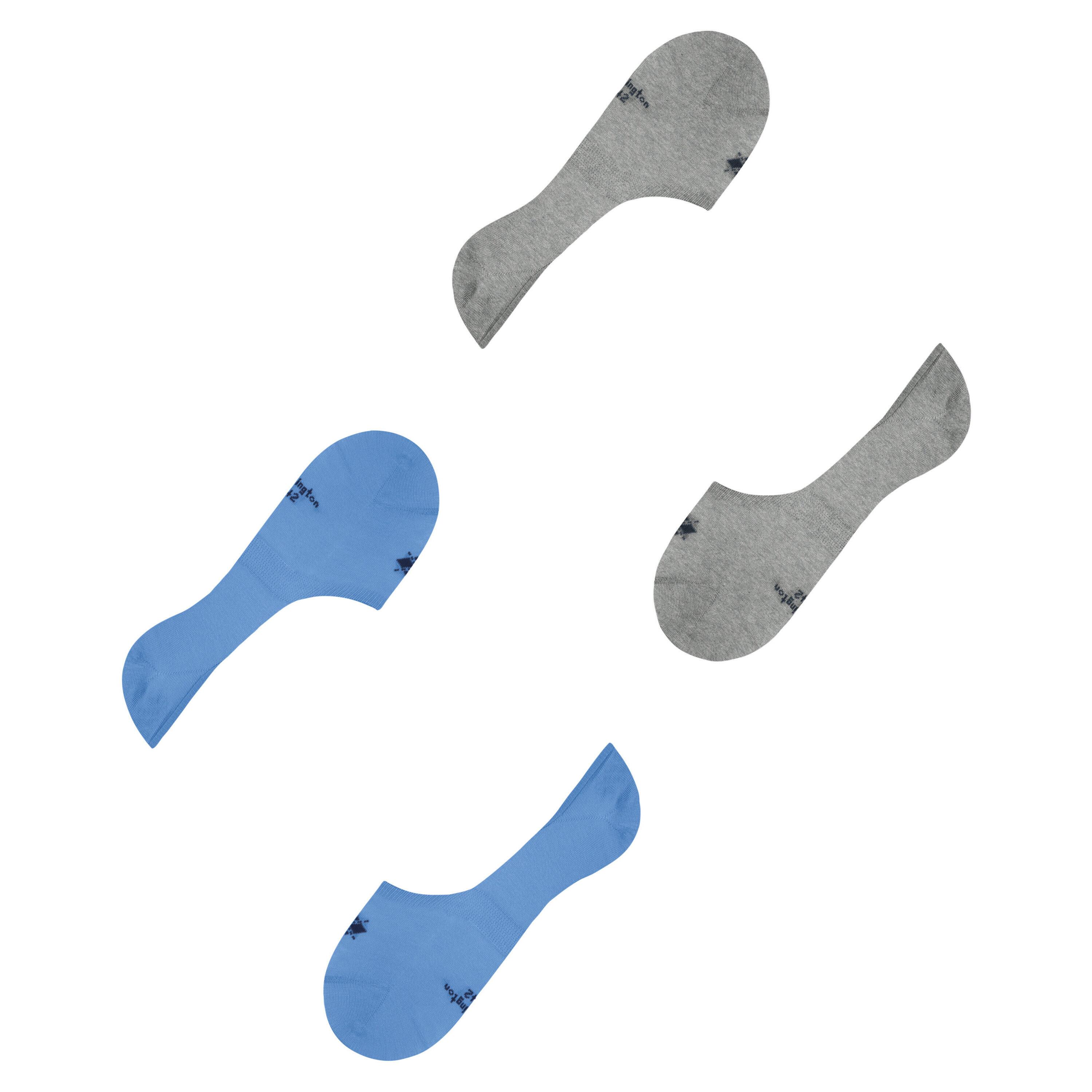 Burlington  lot de 2 chaussettes protège-pieds  everyday 