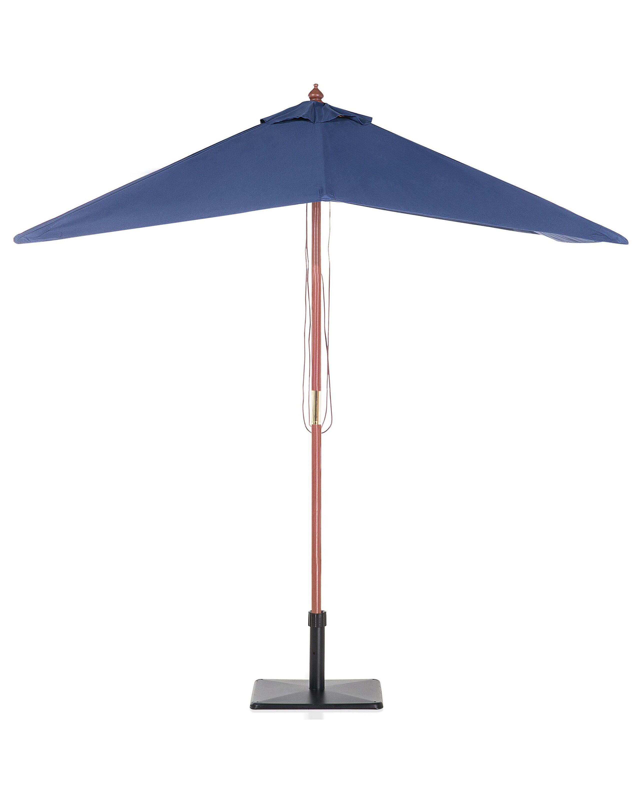 Beliani Parasol de jardin en Tissu FLAMENCO  