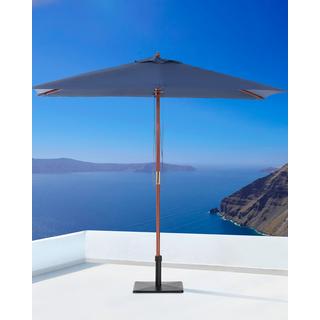 Beliani Parasol de jardin en Tissu FLAMENCO  