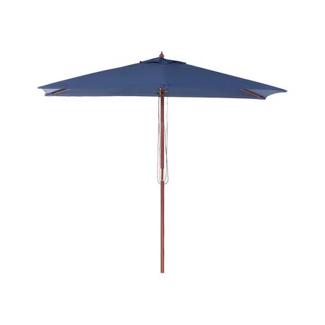 Beliani Parasol de jardin en Tissu FLAMENCO  