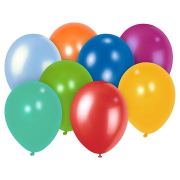 100 Bunte Luftballons Mega Pack 30cm Bunt Gemischt