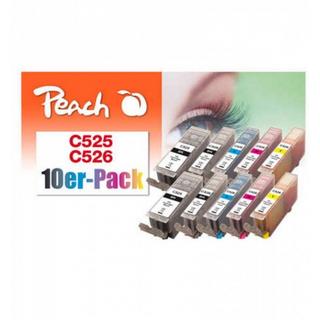 Peach  PGI-525/CLI-526 (Multipack, Tinte) 