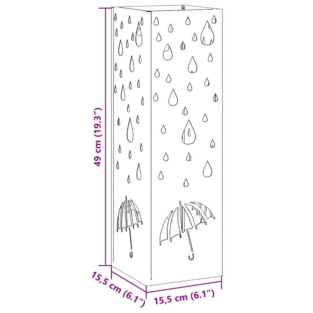 VidaXL Sonnenschirmhalter metall  