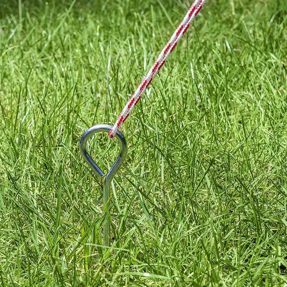 Pricenet  Zelthering 19cm Aluminium mit Öse 