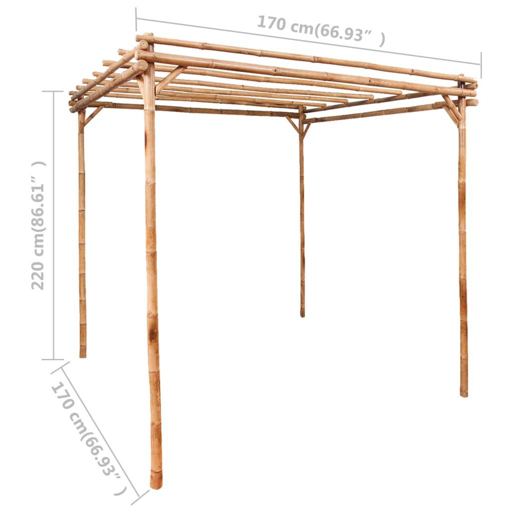 VidaXL  Pergola bambus 