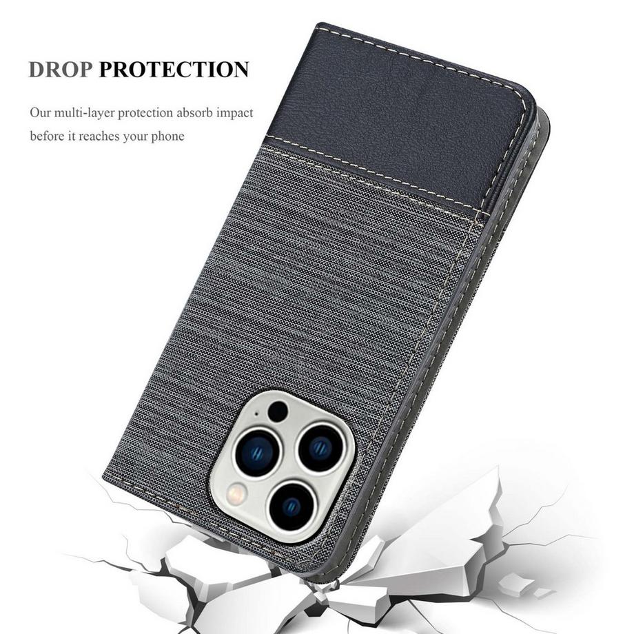 Cadorabo  Hülle für Apple iPhone 14 PRO Magnetverschluss, Kartenfach 