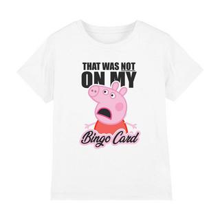 Peppa Pig  Bingo Card TShirt 