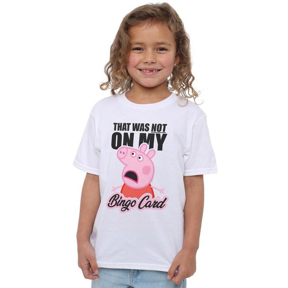Peppa Pig  Bingo Card TShirt 