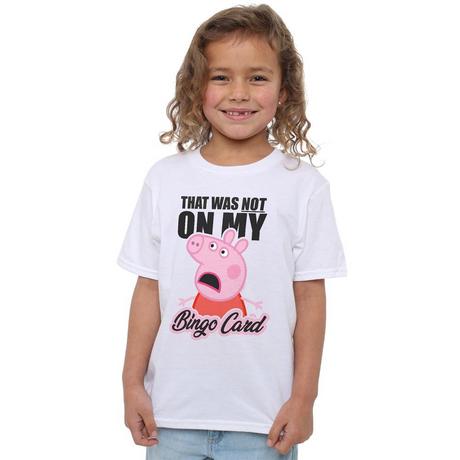 Peppa Pig  Bingo Card TShirt 