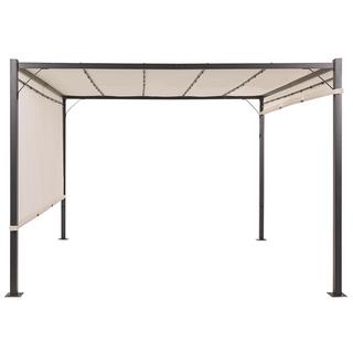 Beliani Tonnelle de jardin en Tissu Traditionnel PARGA  