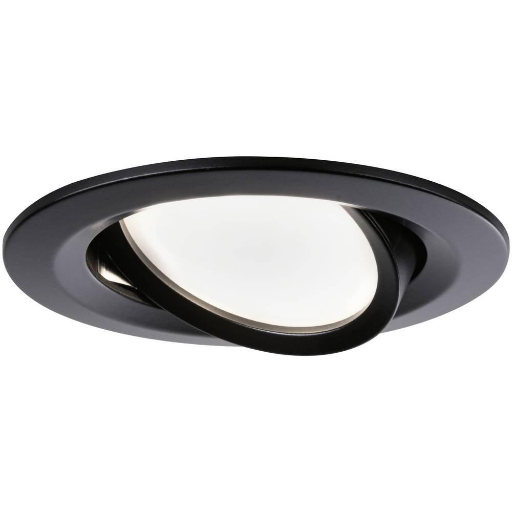 Paulmann EBL Nova coin rond LED 3x6W 2700K 230V mat/alu  