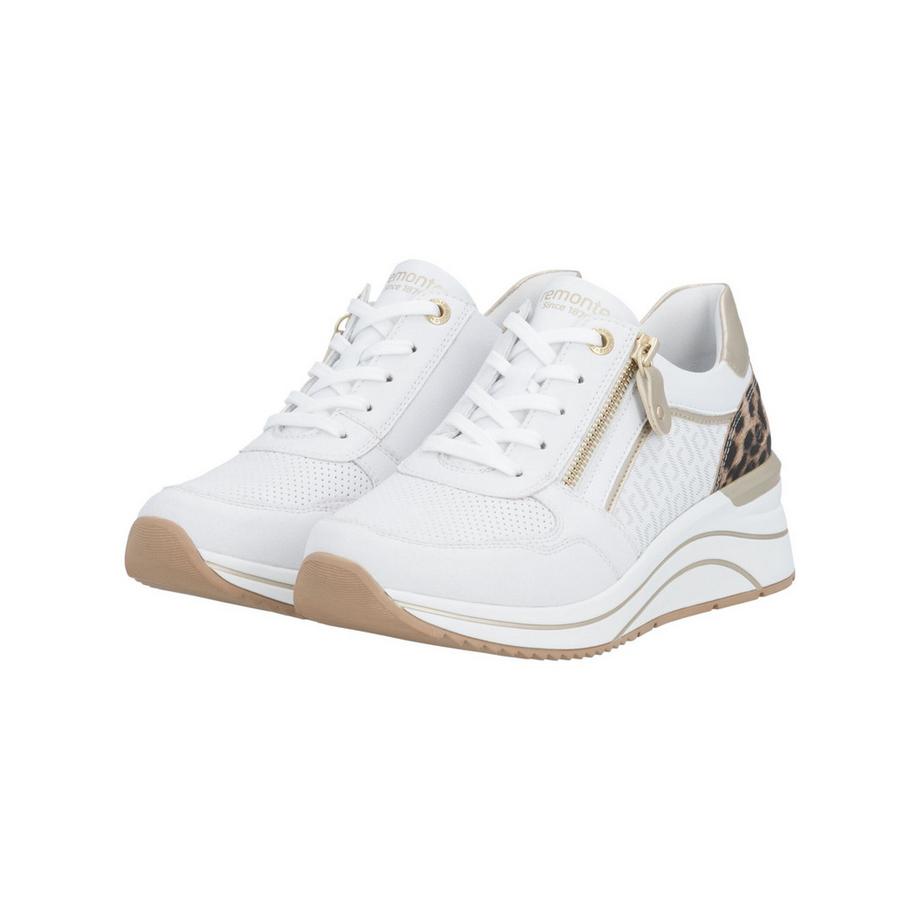 Remonte Sneaker mit herausnehmbarem Fussbett und Seitlichem Reissverschluss  