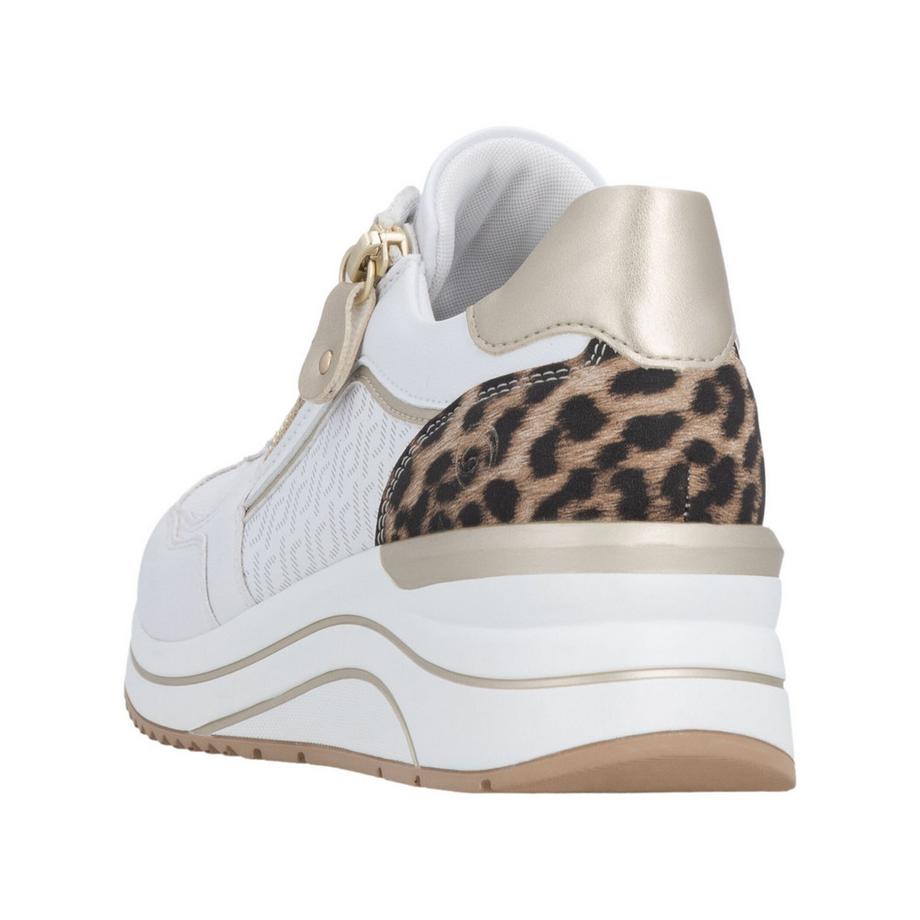 Remonte Sneaker mit herausnehmbarem Fussbett und Seitlichem Reissverschluss  