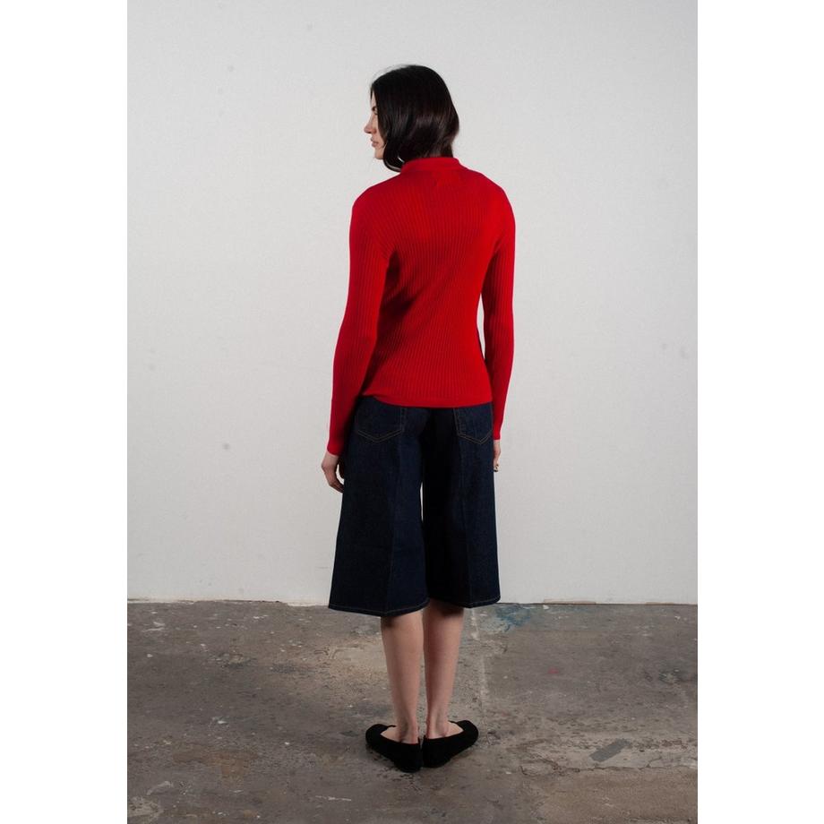 Studio Cashmere8 Frida 4 Langarm Poloshirt  