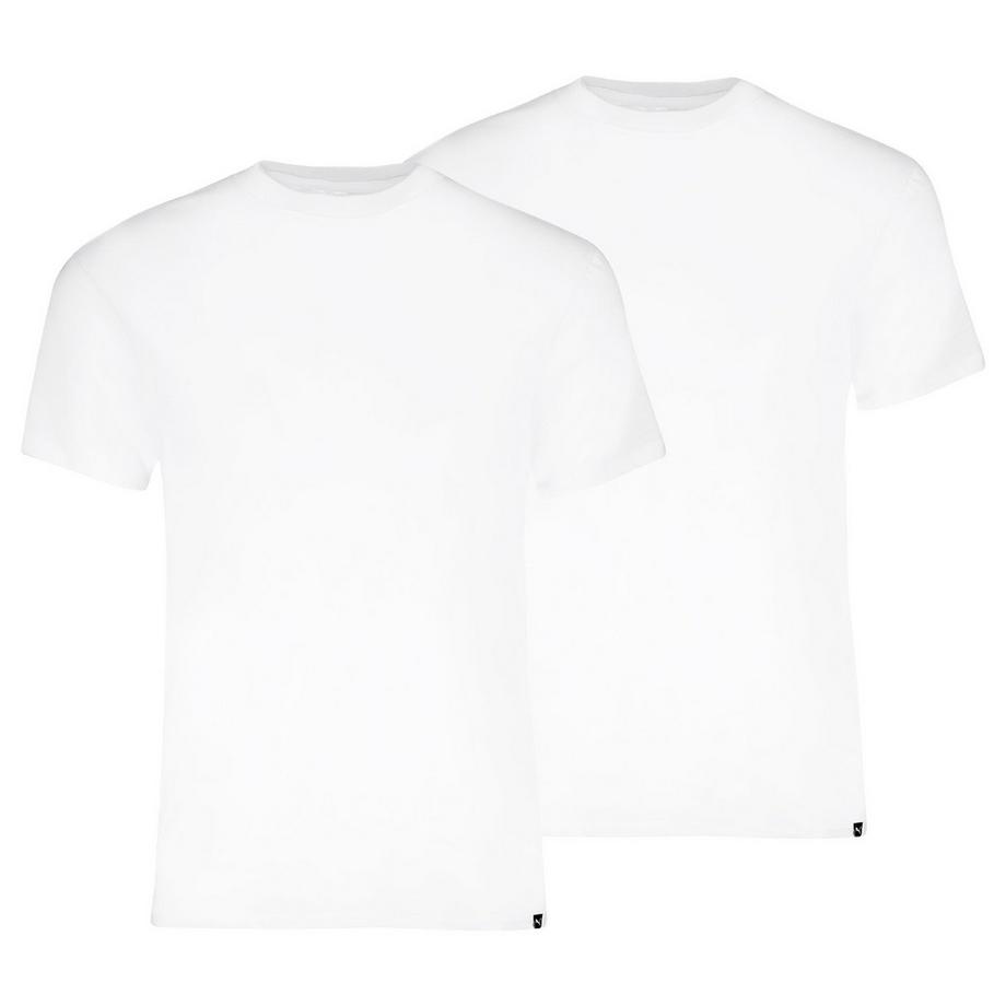 T-shirt  Paquet de 2 Confortable à porter-Crew Neck Tee 2P