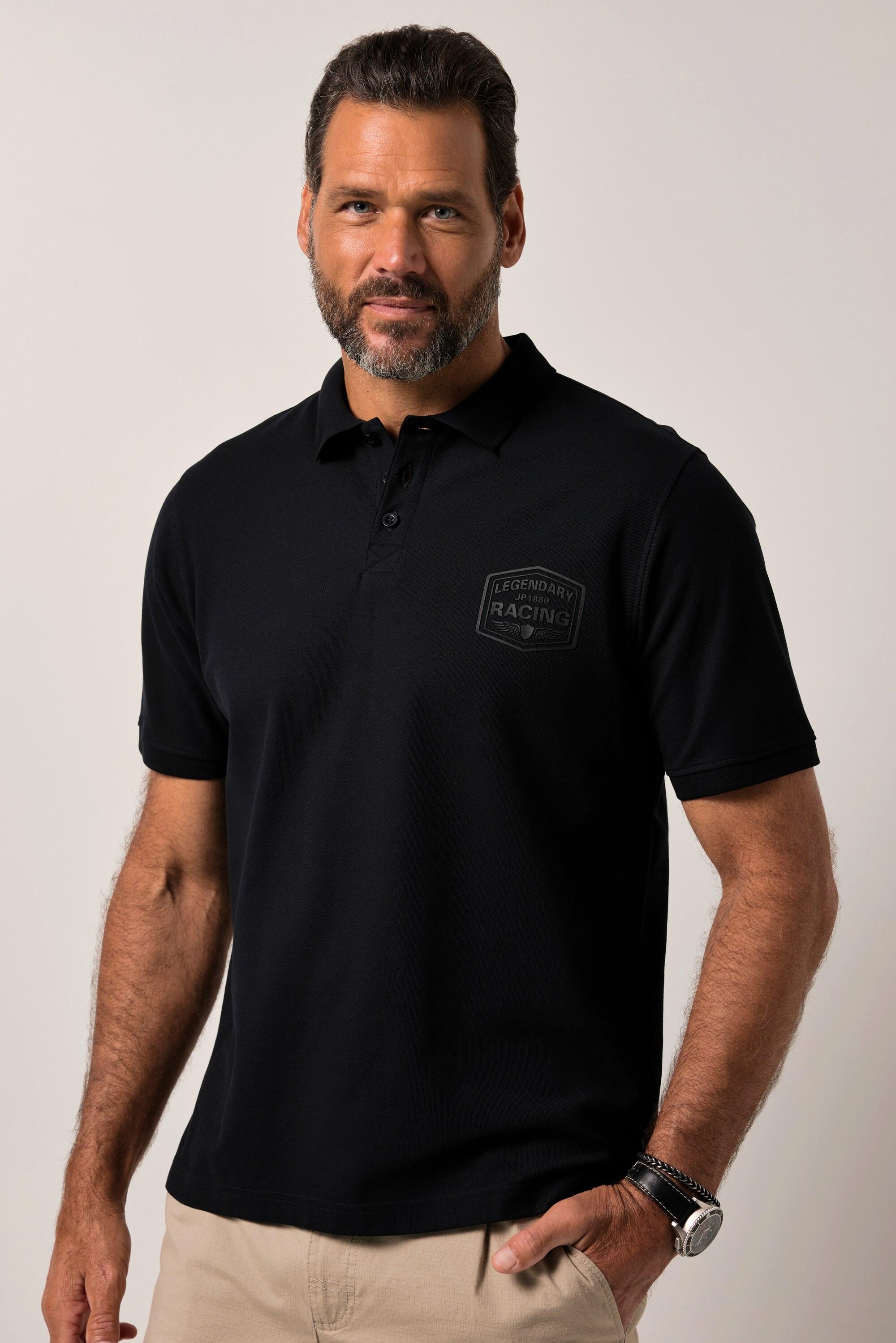 JP1880 Halbarm Print Poloshirt  