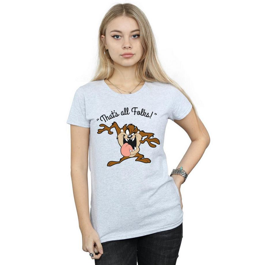 LOONEY TUNES That's All Folks Taz T-Shirt  