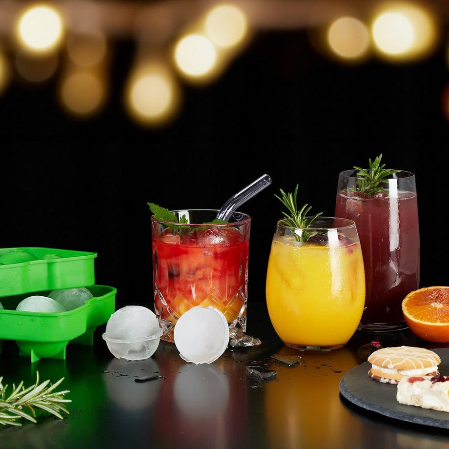 B2X Silikon Eiswürfelform 2er Set  