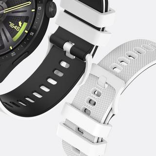 Avizar  Bracelet Huawei Watch GT3 Blanc / Noir 