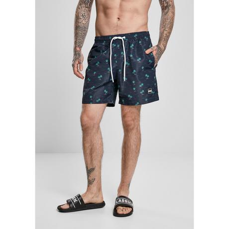 URBAN CLASSICS Pattern Badeshorts  