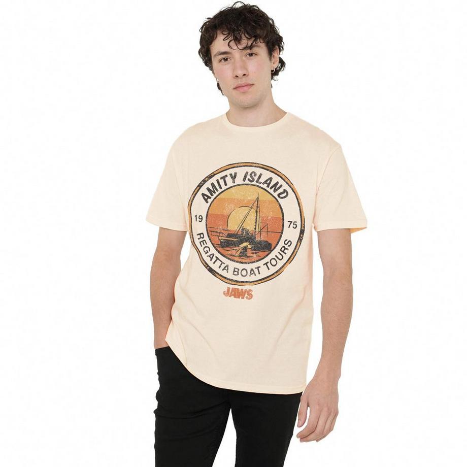 Jaws T-Shirt 50ème Amity Island Boat Tours  