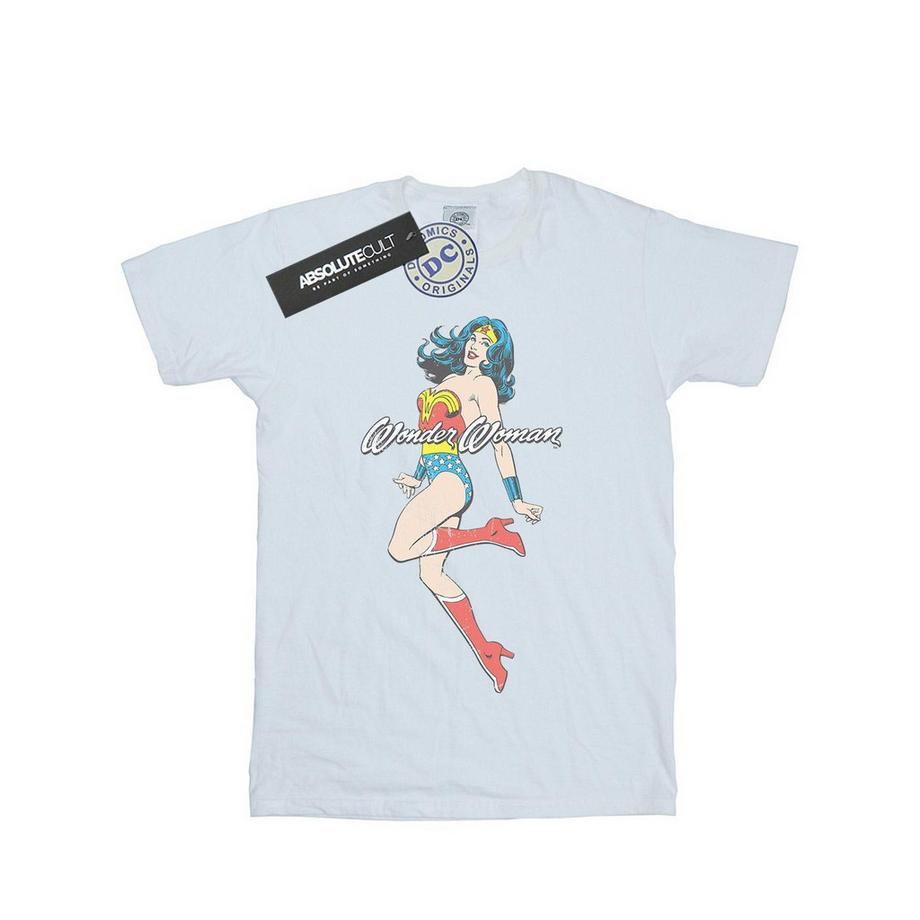 Tshirt motif Wonder Woman motiftyle saut d'obstacles