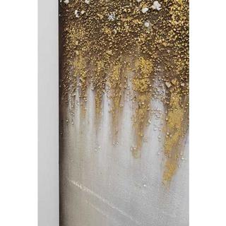 KARE Design Peinture acrylique Champs abstraits 200x100  