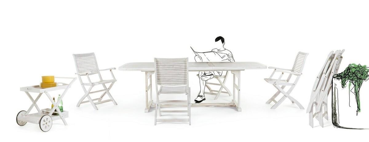 mutoni lifestyle Chaise de jardin Octavia  