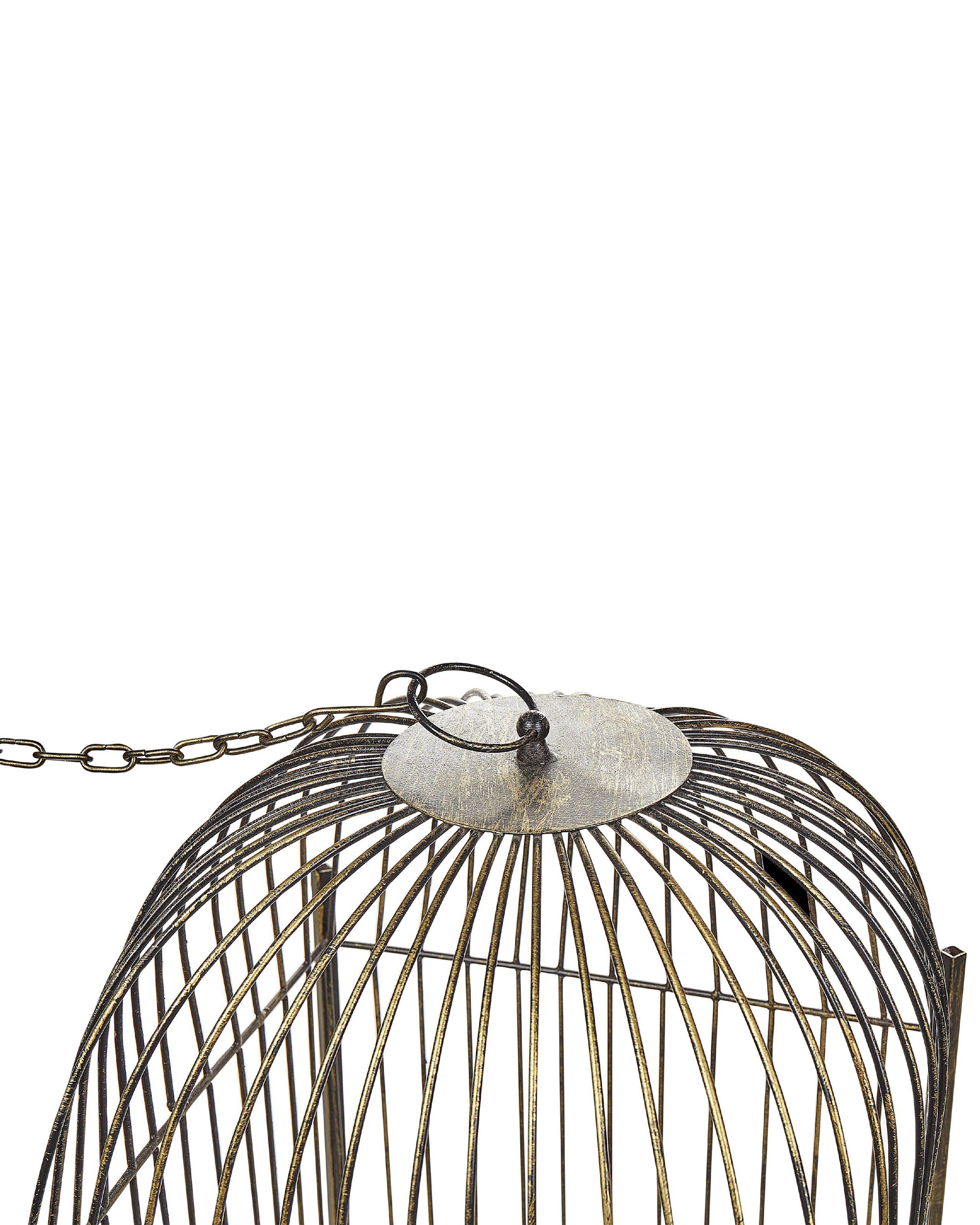 Beliani Lanterne en Métal Rétro COMOROS  