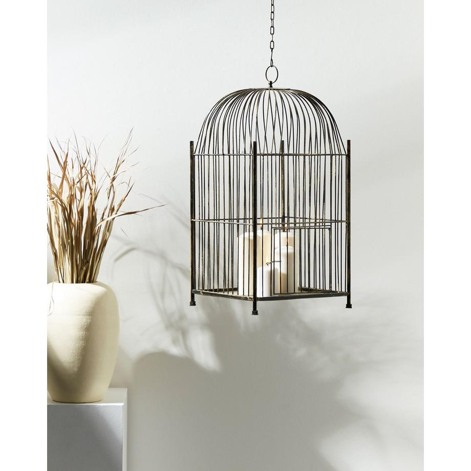 Beliani Lanterne en Métal Rétro COMOROS  