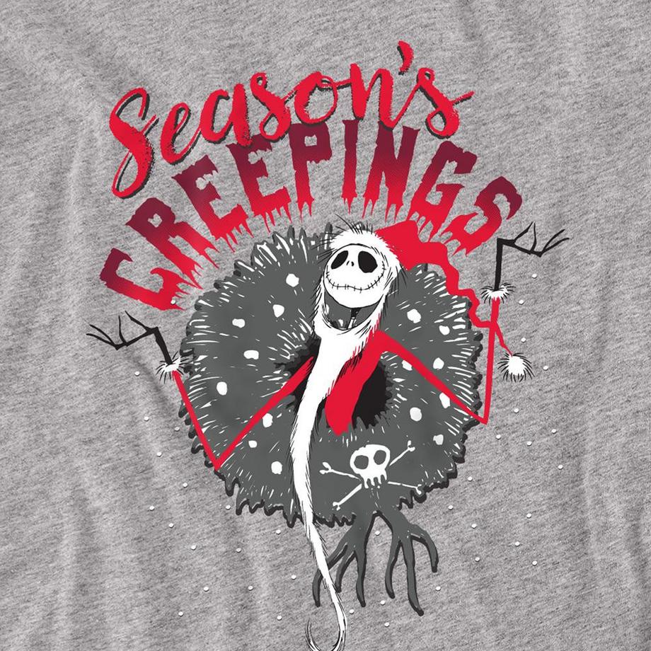 The Nightmare Before Christmas Maglietta Manica Lunga Holiday Chills  