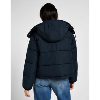 Lee Hooded Short Puffer Jacke  
