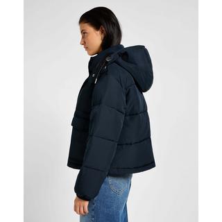 Lee Hooded Short Puffer Jacke  