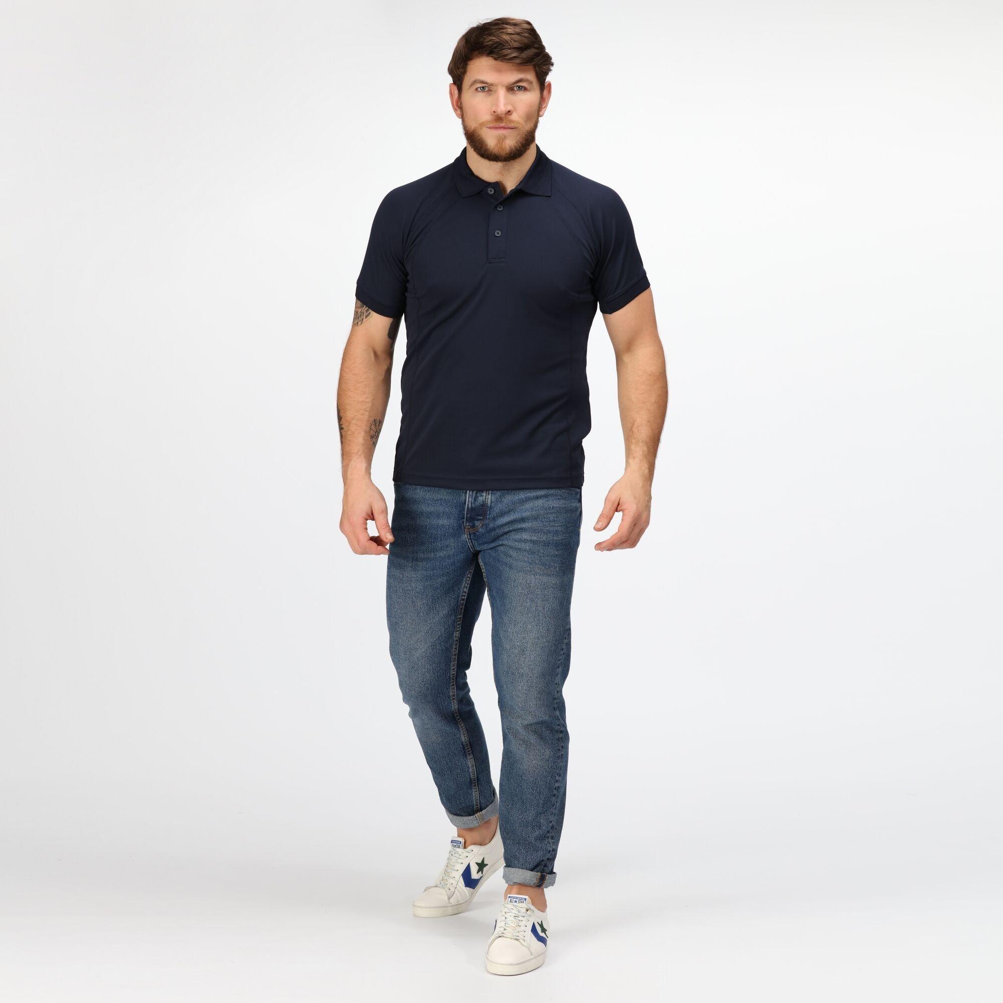 Regatta Coolweave Kurzarm Polo Shirt  