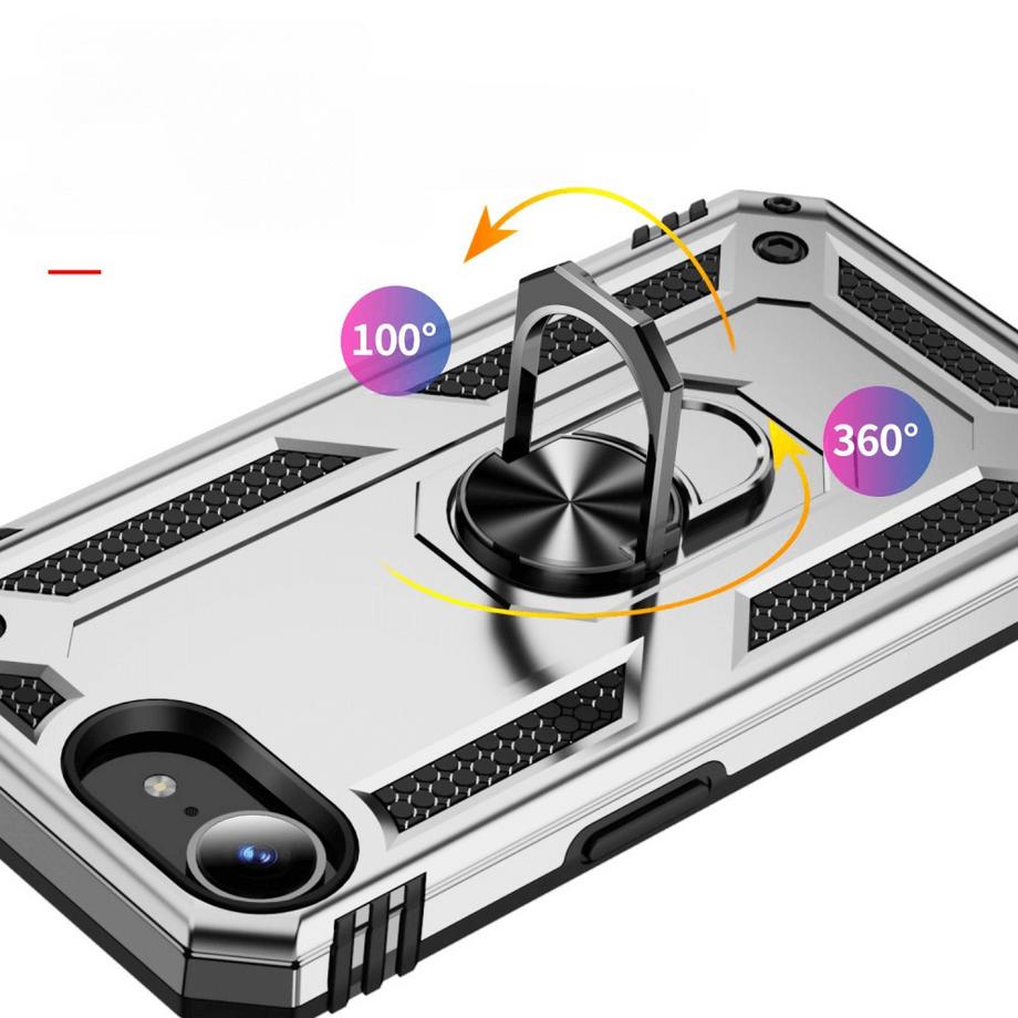 Cover-Discount  iPhone 16e - Robustes Back Cover mit Kickstand 