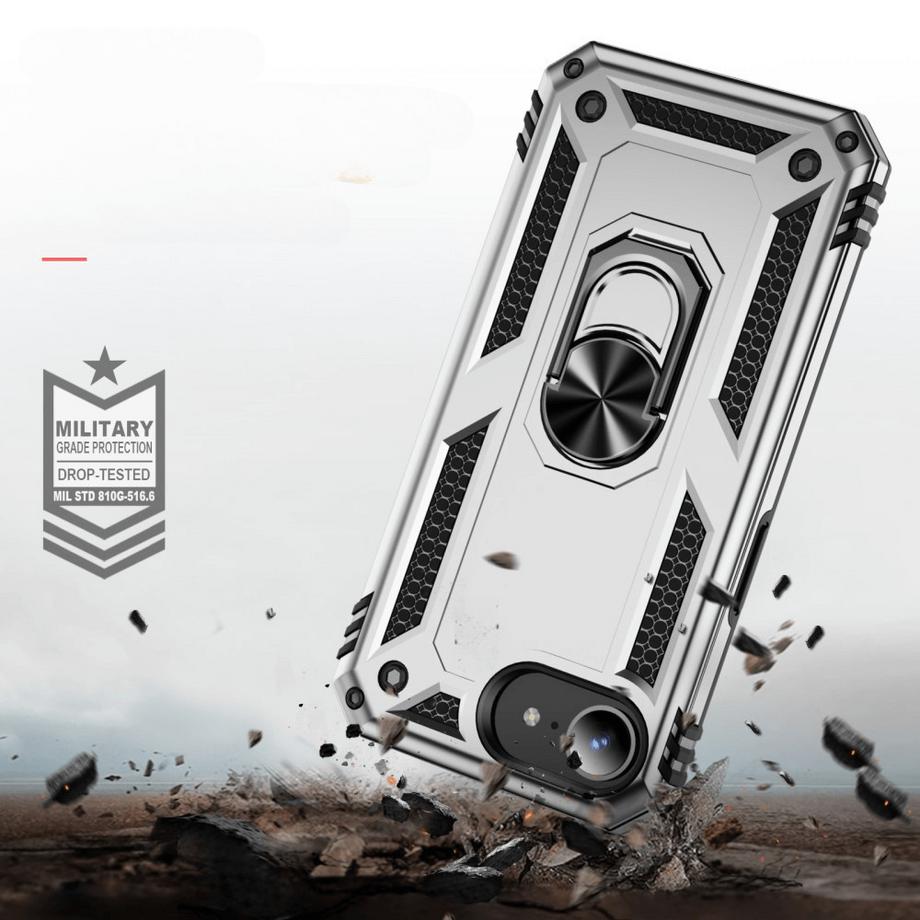 Cover-Discount  iPhone 16e - Robustes Back Cover mit Kickstand 