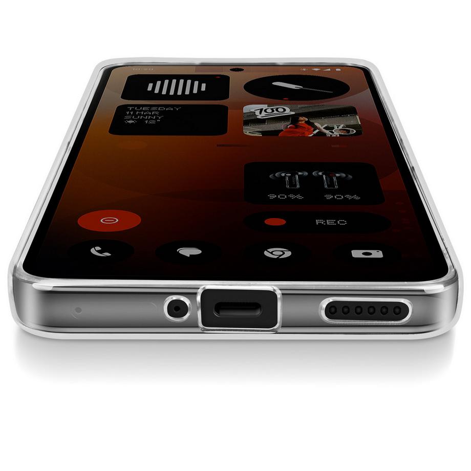 Avizar  Custodia Nothing Phone 3a Silicone Flessibile 