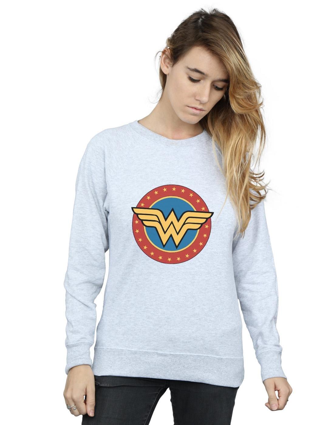 Wonder Woman Wonder Woman Logo Felpa  