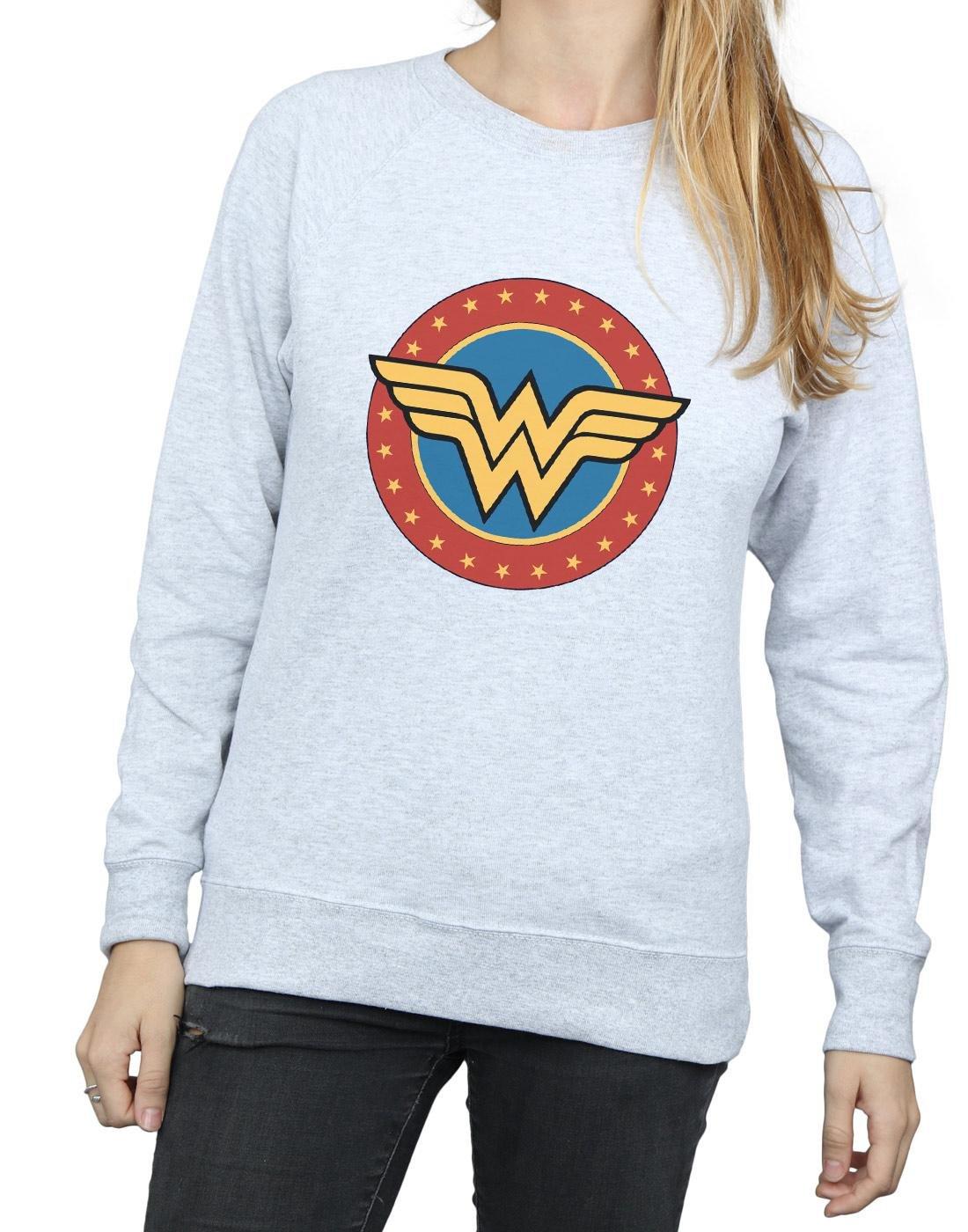 Wonder Woman Wonder Woman Logo Felpa  