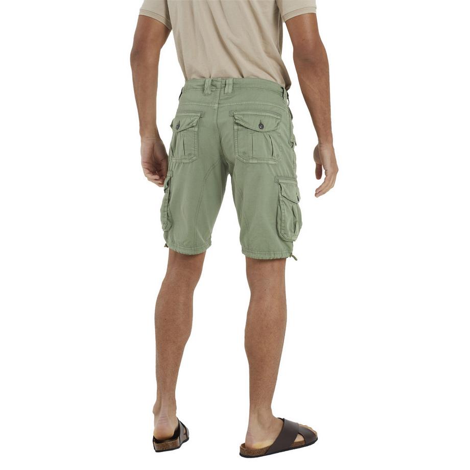 Brave Soul Pantaloncini Cargo Twill Di Cotone  