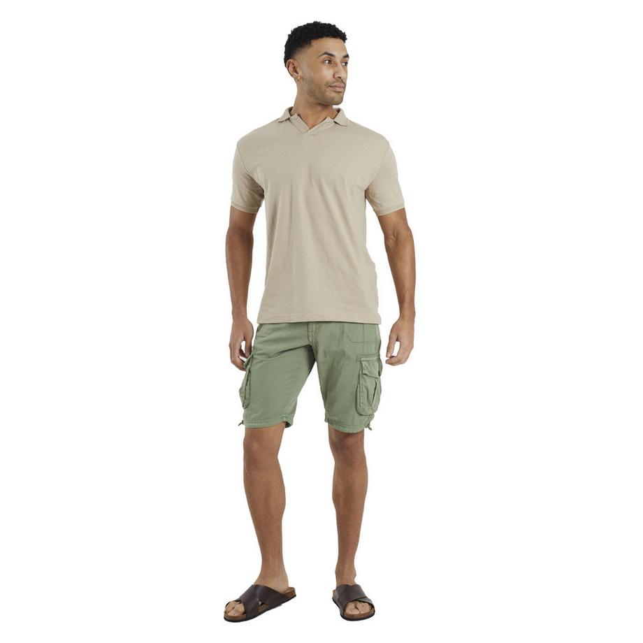 Brave Soul Pantaloncini Cargo Twill Di Cotone  