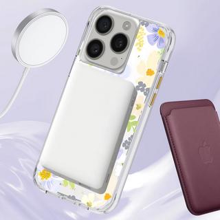Case-Mate  Coque iPhone 15 Pro Motif Marguerite 