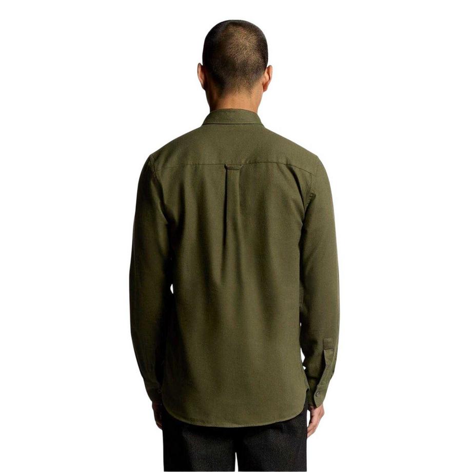 LYLE & SCOTT  Chemise Unie Manches Longues À Boutons 