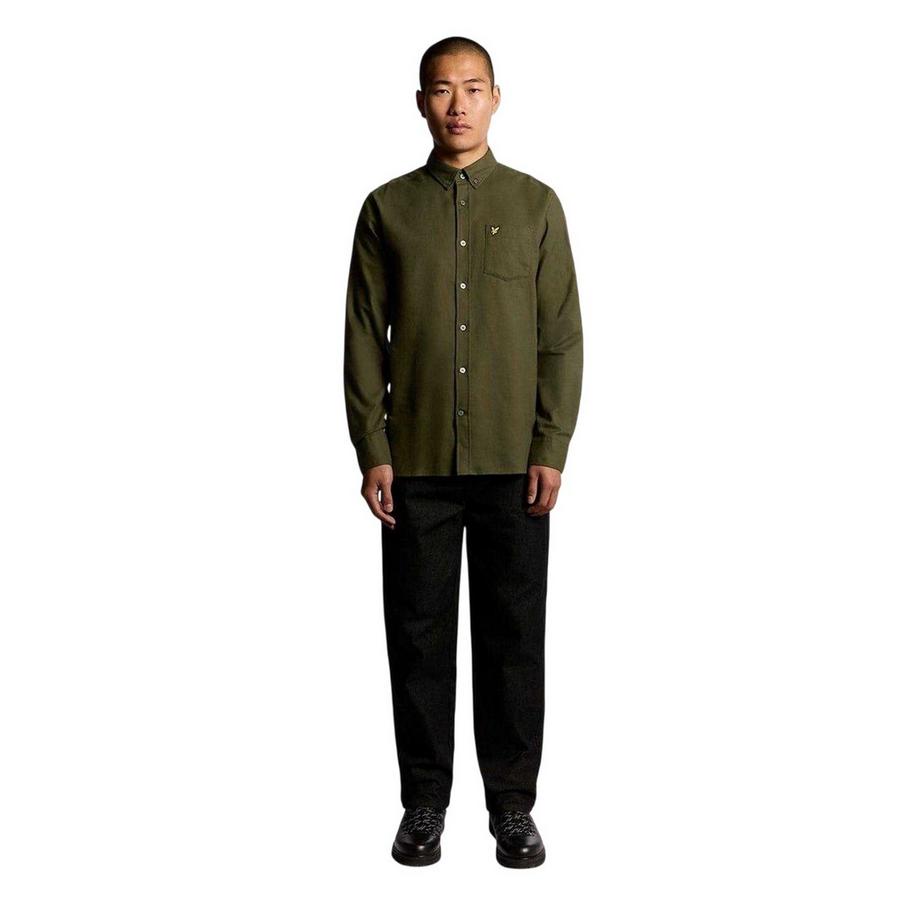 LYLE & SCOTT  Chemise Unie Manches Longues À Boutons 