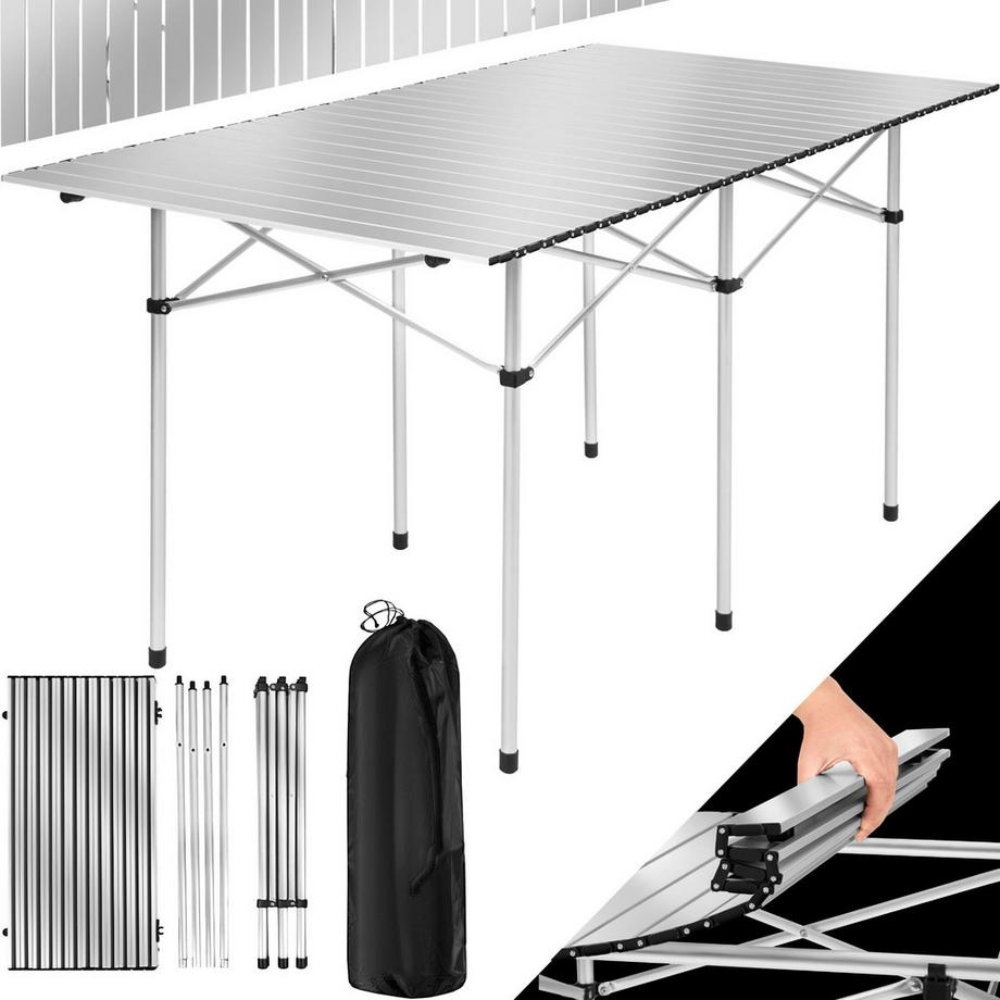 Table de camping en aluminium  pliable