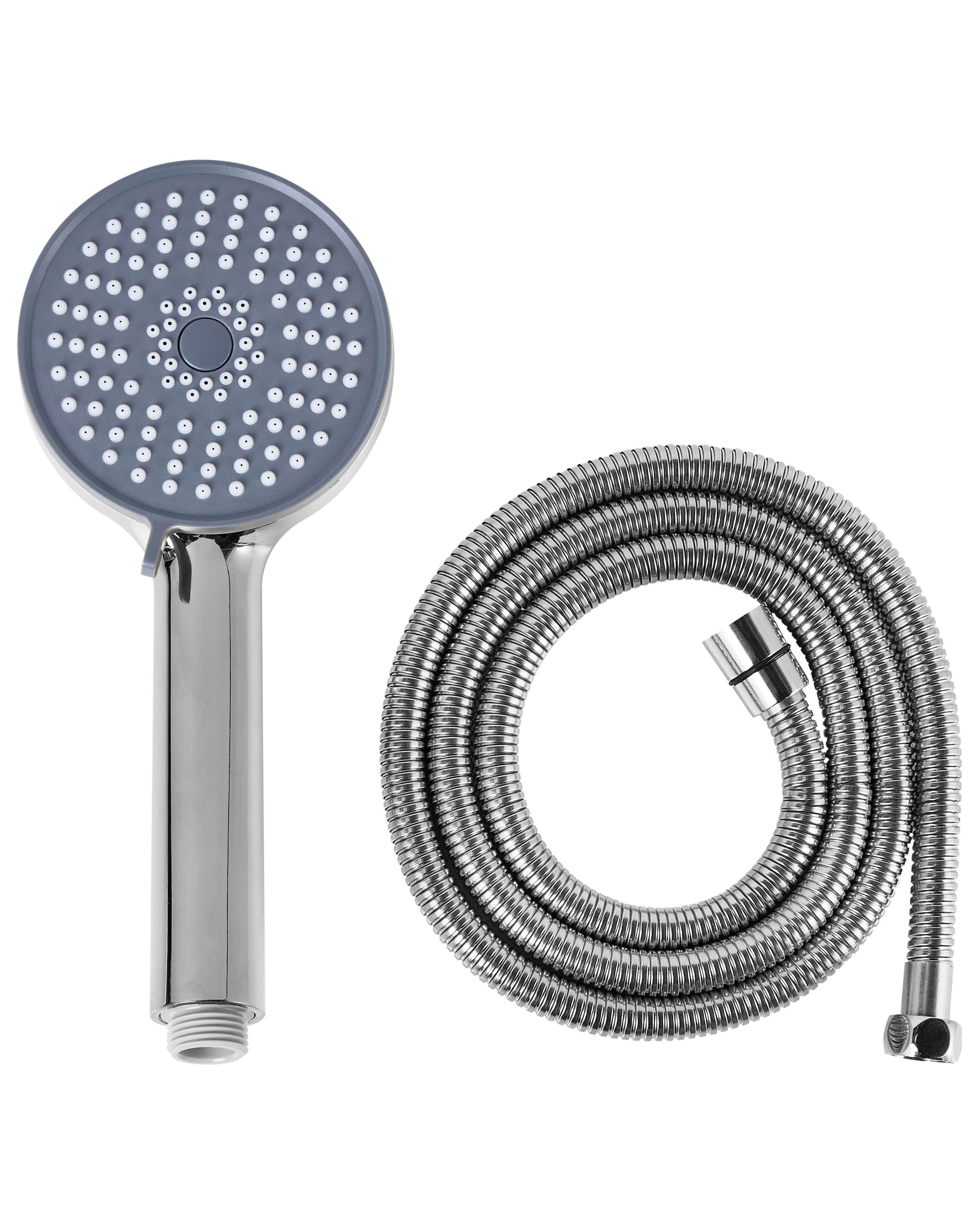 Beliani Duschkopf mit Schlauch aus ABS (robuster Kunststoff) Klassisch SURIPA  